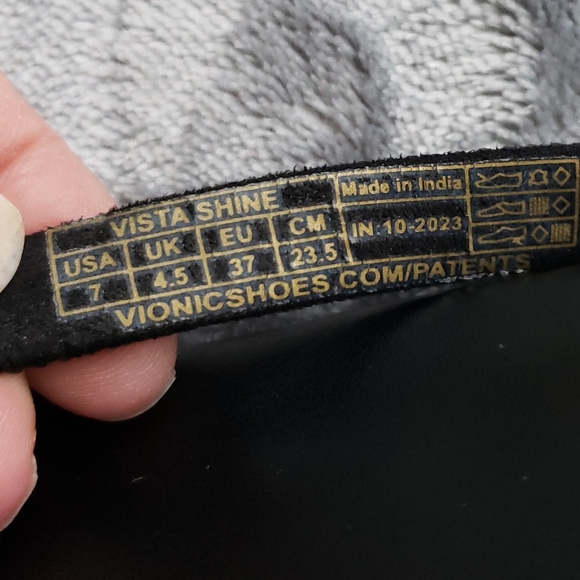 Vionic Women's Vista Shine Sandals Size 7 - Picture 6 of 7